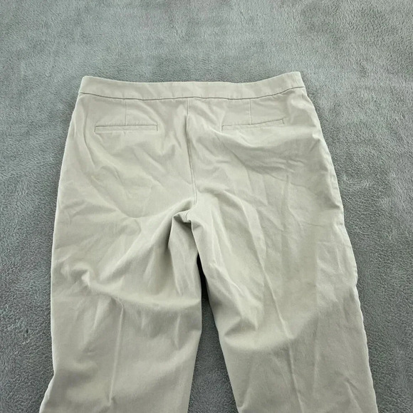 Talbots Womens Size 16 Beige Cotton Blend Pants 4189 - Picture 2 of 10